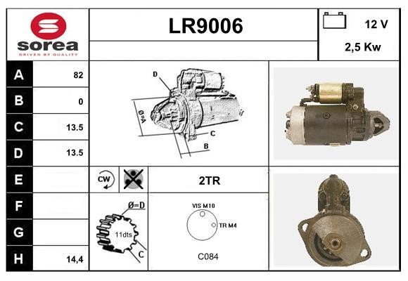 SNRA LR9006 Starter LR9006