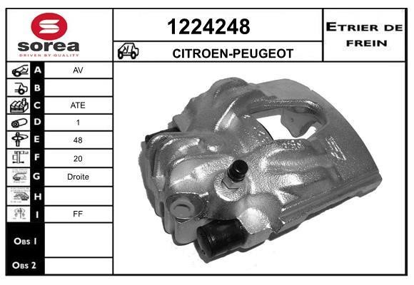 SNRA 1224248 Brake caliper 1224248