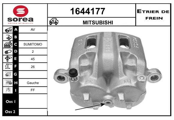 SNRA 1644177 Brake caliper 1644177