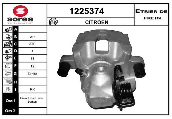 SNRA 1225374 Brake caliper 1225374