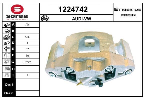 SNRA 1224742 Brake caliper 1224742