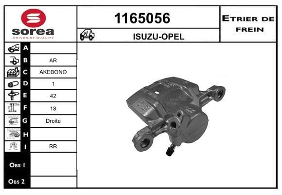 SNRA 1165056 Brake caliper rear right 1165056