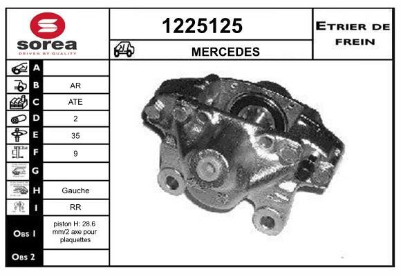 SNRA 1225125 Brake caliper 1225125