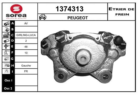 SNRA 1374313 Brake caliper 1374313