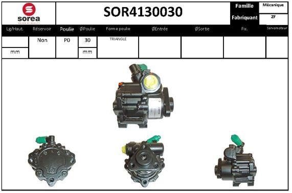 SNRA SOR4130030 Hydraulic Pump, steering system SOR4130030
