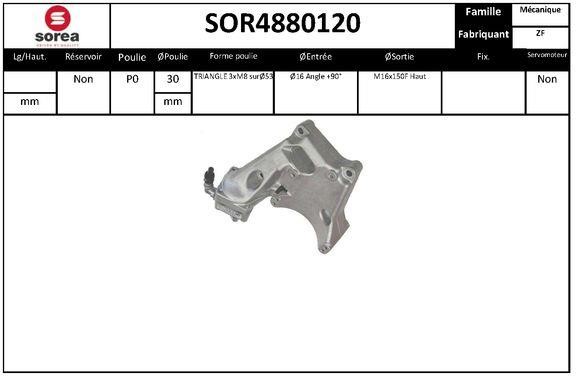 SNRA SOR4880120 Hydraulic Pump, steering system SOR4880120