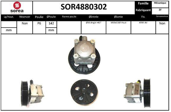 SNRA SOR4880302 Hydraulic Pump, steering system SOR4880302