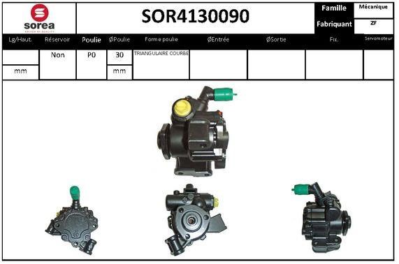 SNRA SOR4130090 Hydraulic Pump, steering system SOR4130090