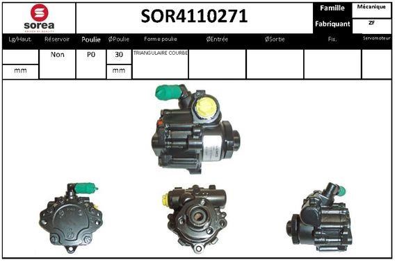 SNRA SOR4110271 Hydraulic Pump, steering system SOR4110271