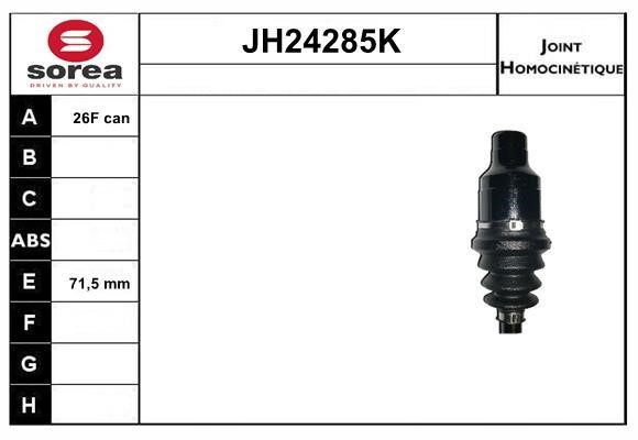SNRA JH24285K Joint kit, drive shaft JH24285K