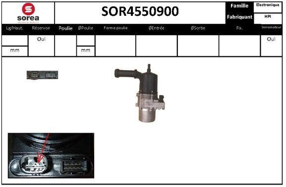 SNRA SOR4550900 Hydraulic Pump, steering system SOR4550900