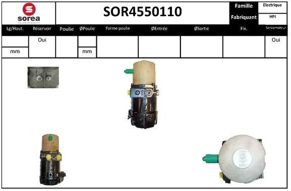 SNRA SOR4550110 Hydraulic Pump, steering system SOR4550110