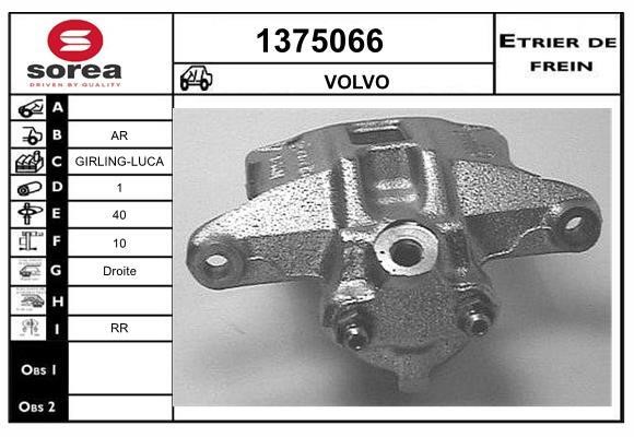 SNRA 1375066 Brake caliper rear right 1375066