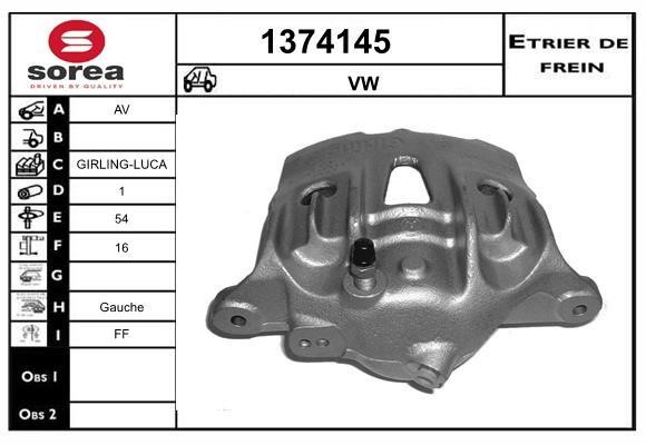 SNRA 1374145 Brake caliper 1374145