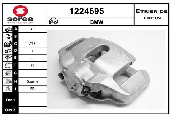 SNRA 1224695 Brake caliper front left 1224695