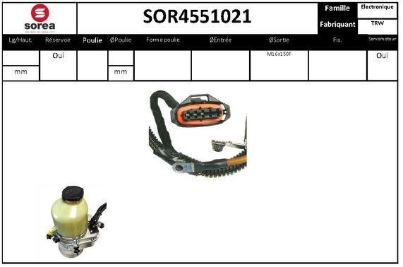 SNRA SOR4551021 Hydraulic Pump, steering system SOR4551021