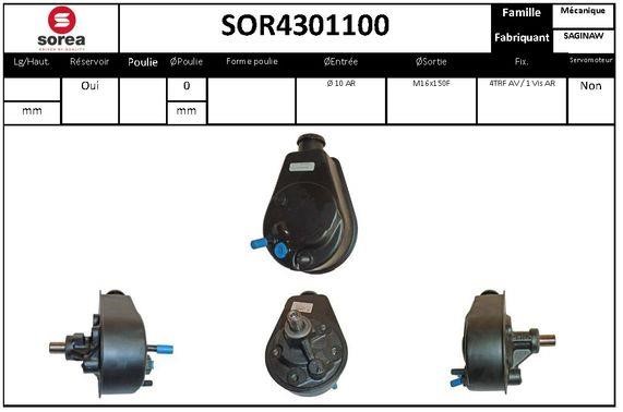 SNRA SOR4301100 Hydraulic Pump, steering system SOR4301100