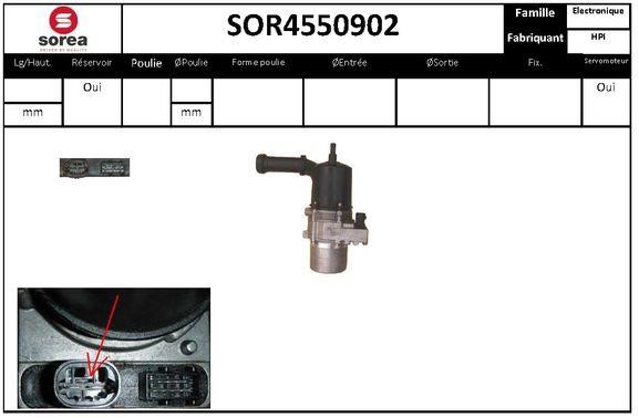 SNRA SOR4550902 Hydraulic Pump, steering system SOR4550902