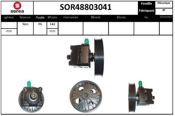 SNRA SOR48803041 Hydraulic Pump, steering system SOR48803041