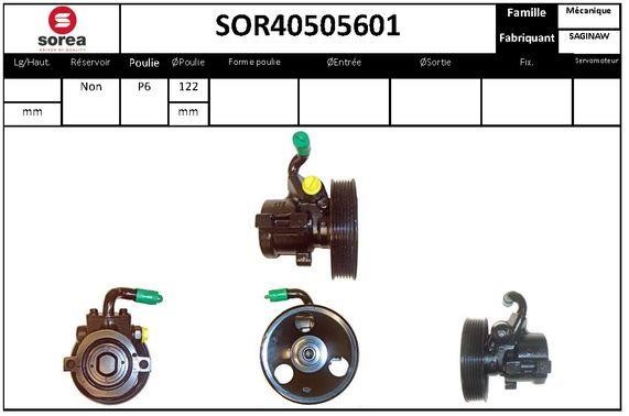 SNRA SOR40505601 Hydraulic Pump, steering system SOR40505601