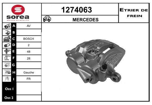 SNRA 1274063 Brake caliper 1274063