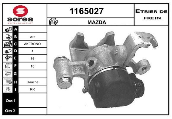 SNRA 1165027 Brake caliper 1165027