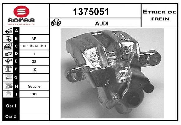 SNRA 1375051 Brake caliper rear left 1375051