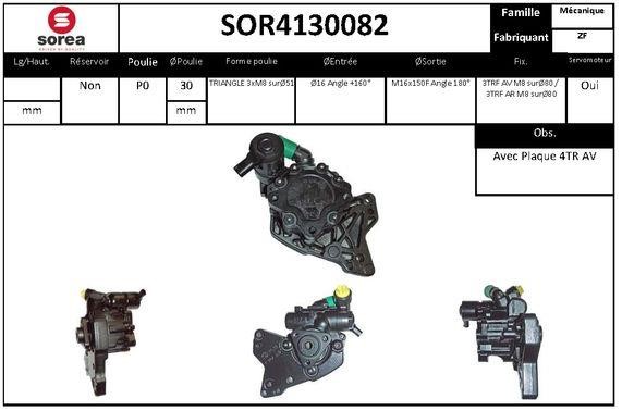 SNRA SOR4130082 Hydraulic Pump, steering system SOR4130082