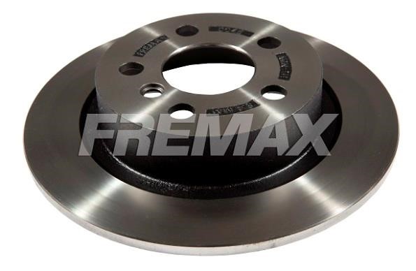 Fremax BD-0045 Rear brake disc, non-ventilated BD0045