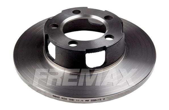 Fremax BD5042 Unventilated front brake disc BD5042
