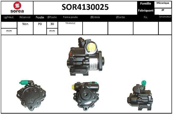 SNRA SOR4130025 Hydraulic Pump, steering system SOR4130025