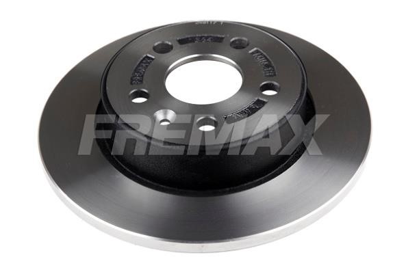 Fremax BD1564 Rear brake disc, non-ventilated BD1564