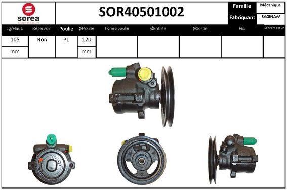 SNRA SOR40501002 Hydraulic Pump, steering system SOR40501002