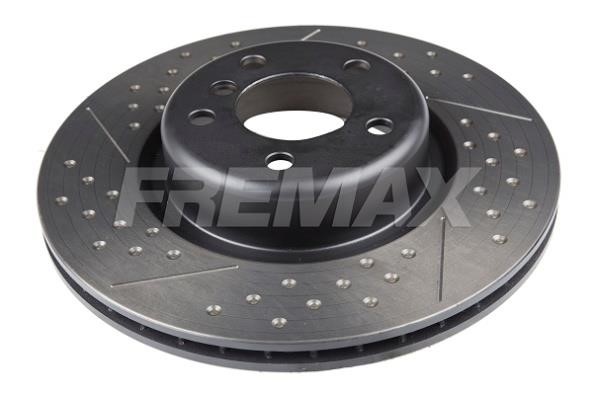 Fremax BD-3421 Rear ventilated brake disc BD3421