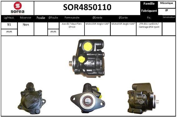 SNRA SOR4850110 Hydraulic Pump, steering system SOR4850110