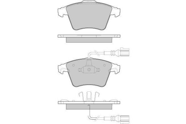 Fremax FBP-1633 Brake Pad Set, disc brake FBP1633