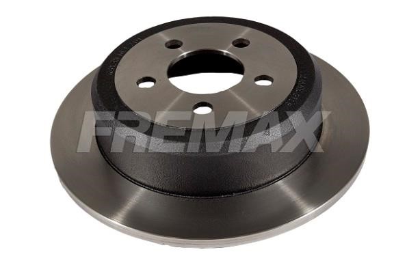 Fremax BD-5125 Rear brake disc, non-ventilated BD5125