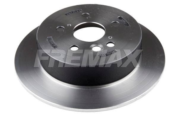 Fremax BD-2886 Rear brake disc, non-ventilated BD2886