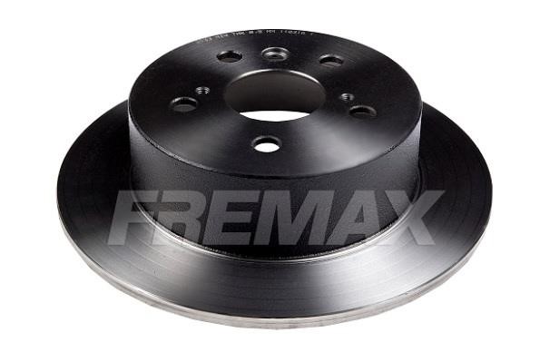 Fremax BD-2933 Rear brake disc, non-ventilated BD2933
