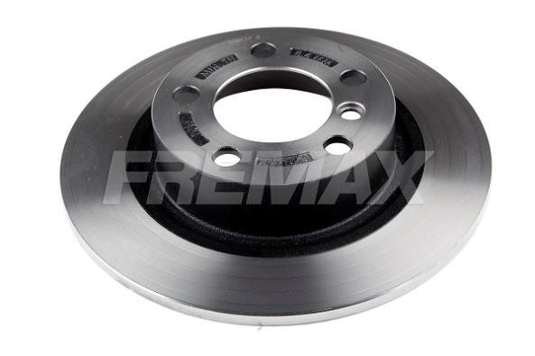 Fremax BD9067 Rear brake disc, non-ventilated BD9067