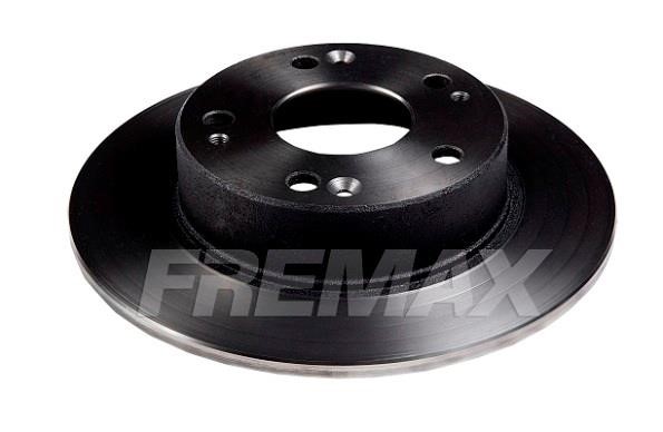 Fremax BD0055 Rear brake disc, non-ventilated BD0055