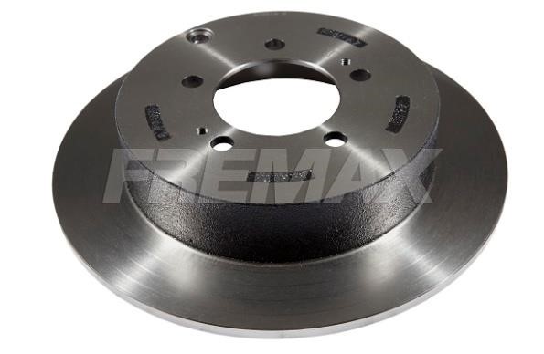 Fremax BD-4650 Rear brake disc, non-ventilated BD4650