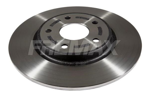 Fremax BD5163 Rear brake disc, non-ventilated BD5163