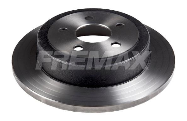 Fremax BD6154 Rear brake disc, non-ventilated BD6154