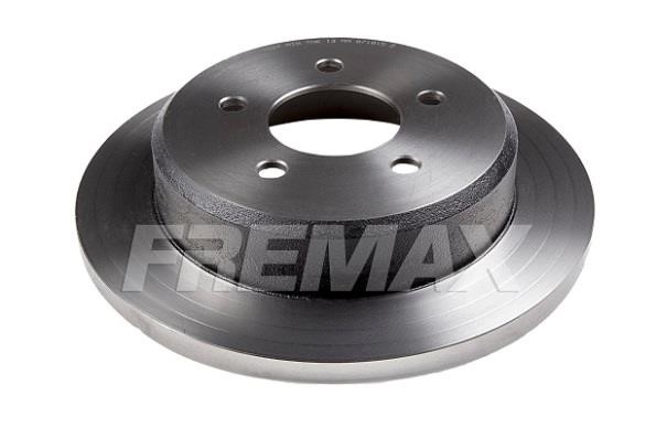 Fremax BD4027 Rear brake disc, non-ventilated BD4027