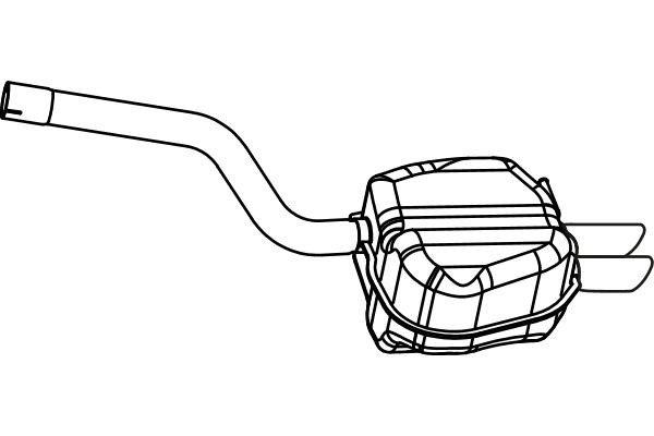 Fenno P72023 End Silencer P72023