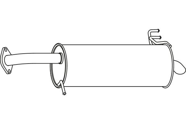 Fenno P31028 End Silencer P31028