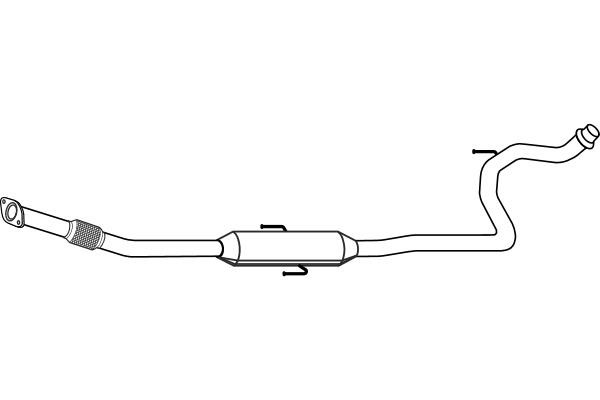 Fenno P66024 Central silencer P66024