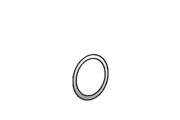 Fenno T16535 Exhaust pipe gasket T16535