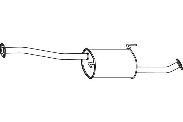 Fenno P41049 Middle Silencer P41049